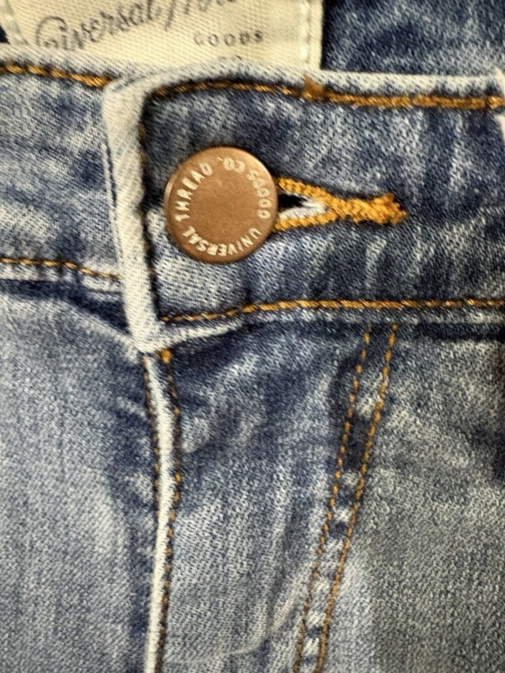 Universal Thread Womens Mid Rise Skinny Jeans Stretch Size 6/28 R 28X28 - Picture 9 of 13